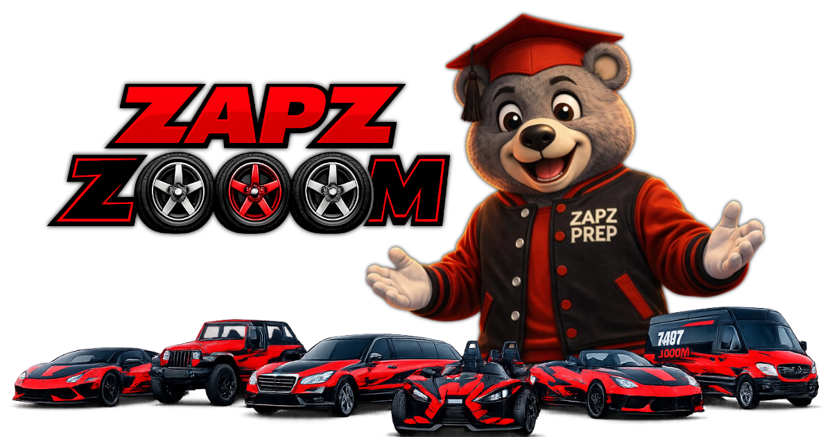 ZAPZ Bear Mascot