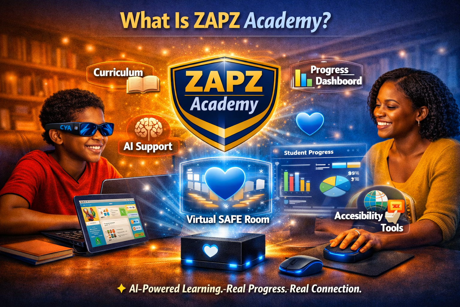 ZAPZ Academy platform preview