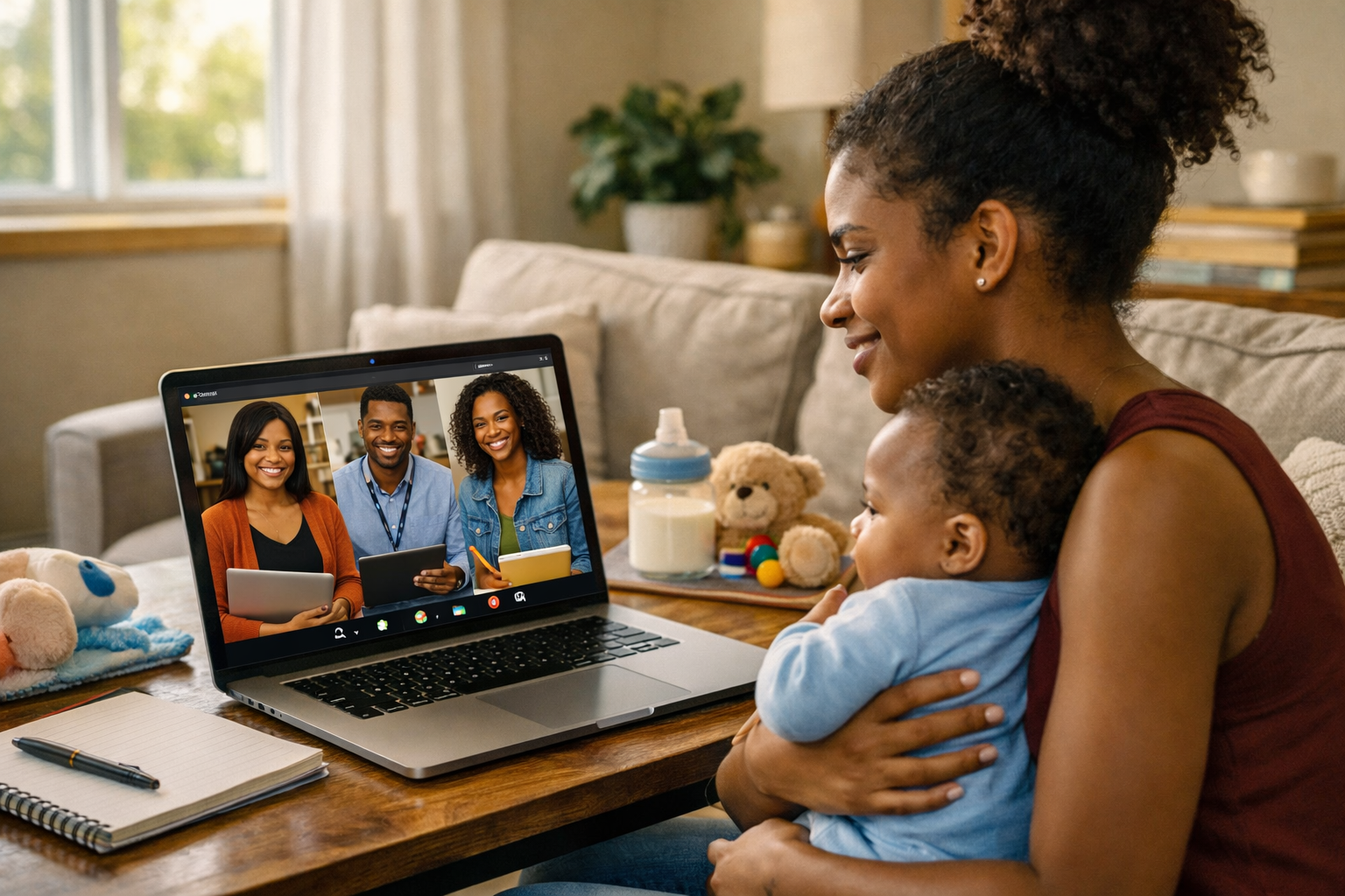 Teen parent learning